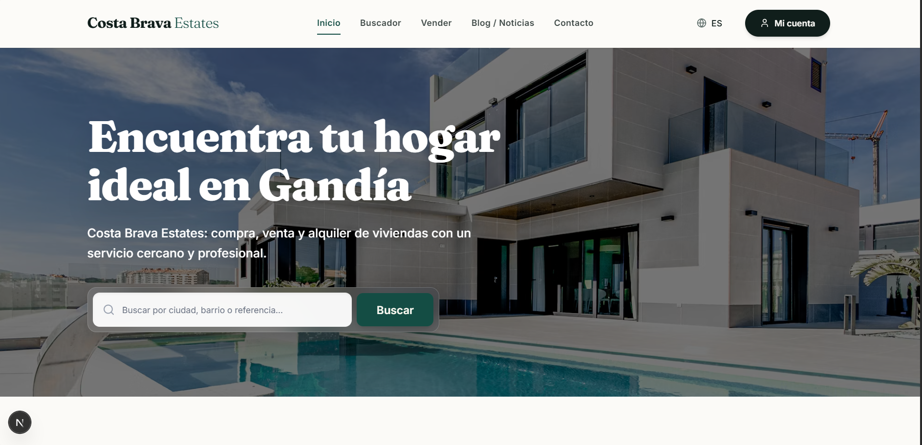 Costa Brava Estates, plataforma inmobiliaria digital